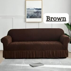 PREMIUM ZEBRA STYLE SOFA COVERS (Brown Colour)