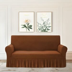 PREMIUM TURKISH STYLE SOFA COVERS (Copper Colour)